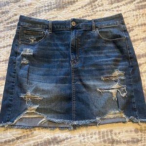 American Eagle Jean Skirt